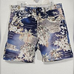 Scotch & Soda Shorts Amsterdam Couture Tropical Chino Shorts W 30
